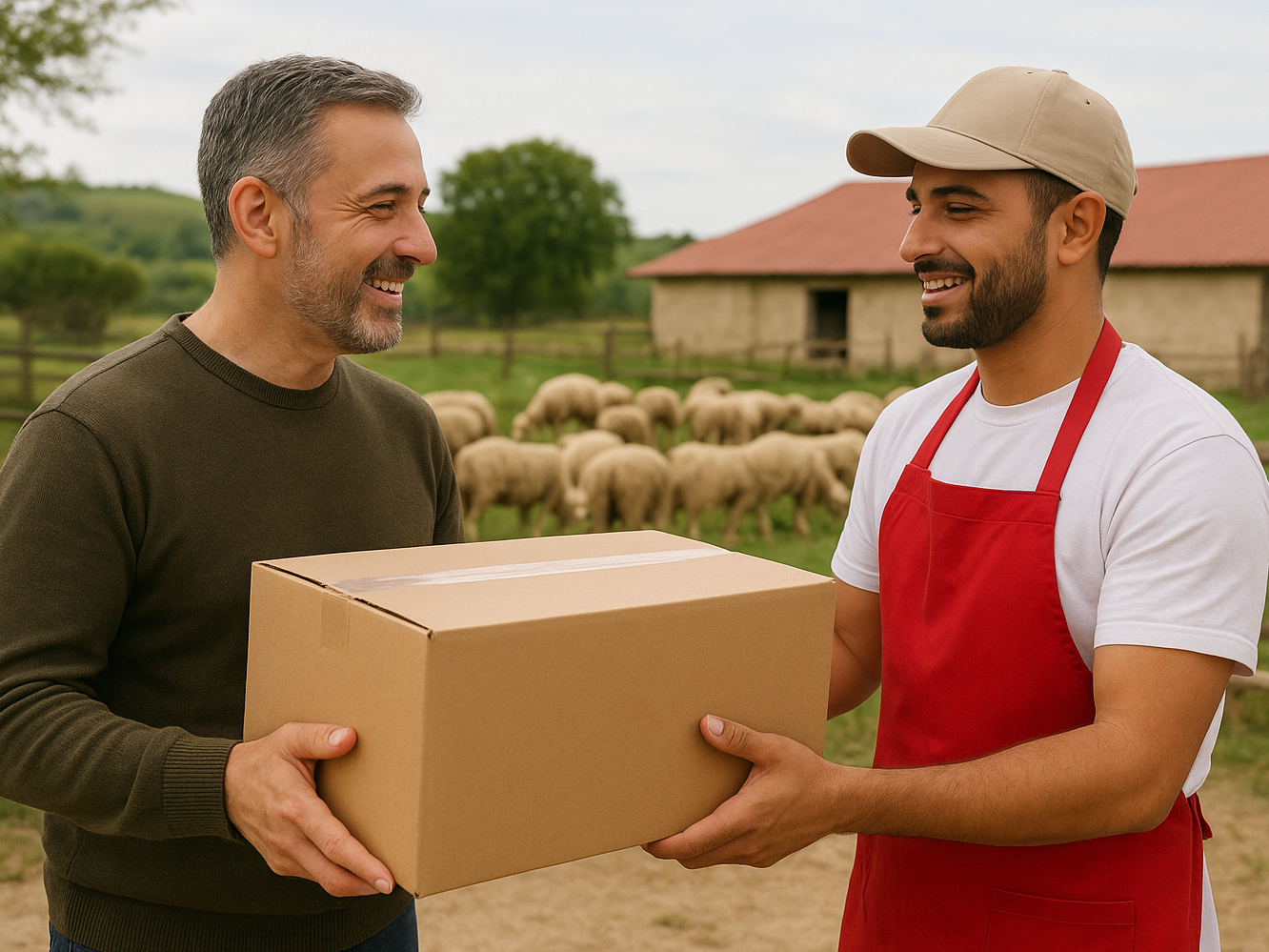 Müşteri teslim anı